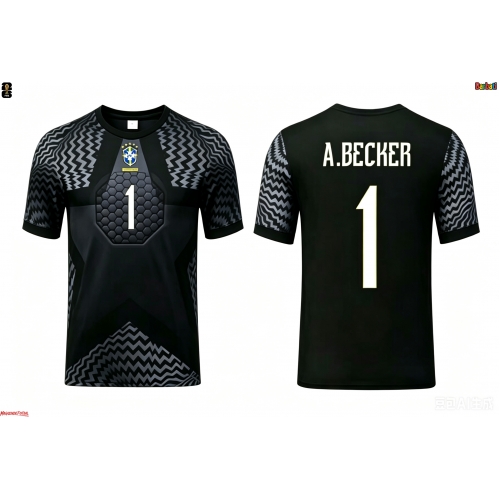 Brazilia Alisson Becker #1 Portarii Tricou Fotbal Replică Mondial 2026 Barbati Acasa Brazilia Alisson Becker #1 Portarii Tricou Fotbal Replică Mondial 2026 Barbati Acasa